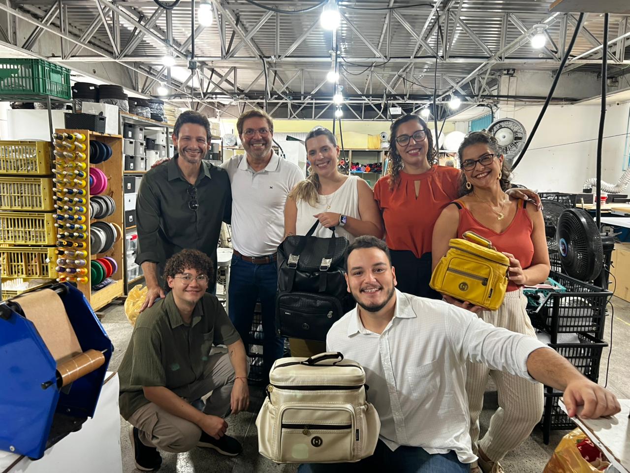 Fábrica da Ironbag: com a aplicação do uso de Inteligência Artificial, a fábrica de confecção de bolsas tem gerado impactos relevantes na operação da empresa