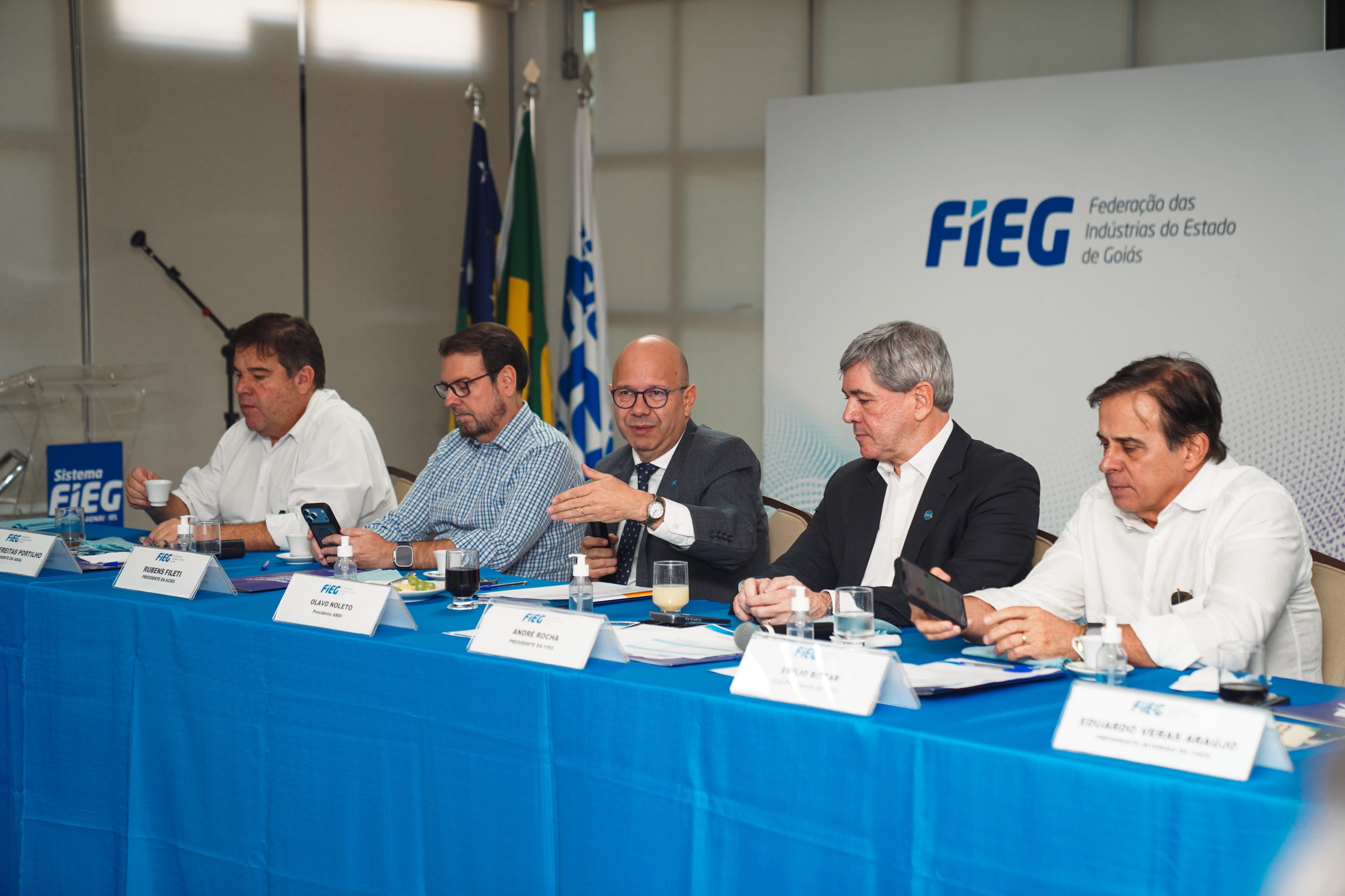Olavo na FIEG - Goiânia